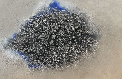 London - a Paint Artowrk by Mara Fabbro